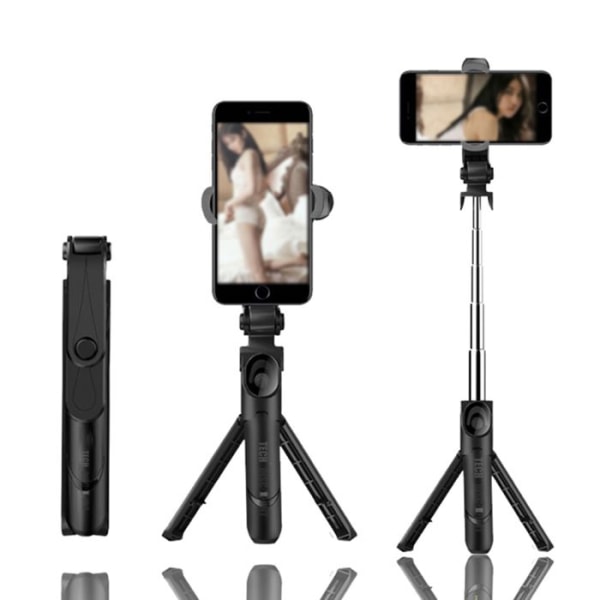 Infällbart och bärbart Bluetooth Selfie Stick TD®-stativ