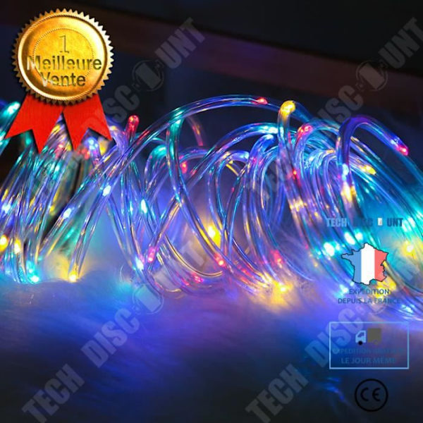TD® 2*10M 100LED USB Led String Lights Vattentät sovrumsdekoration Utomhus String Lights (Flerfärgad)
