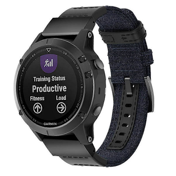 Urrem til Garmin Fenix5 Plus-lingling} Blue