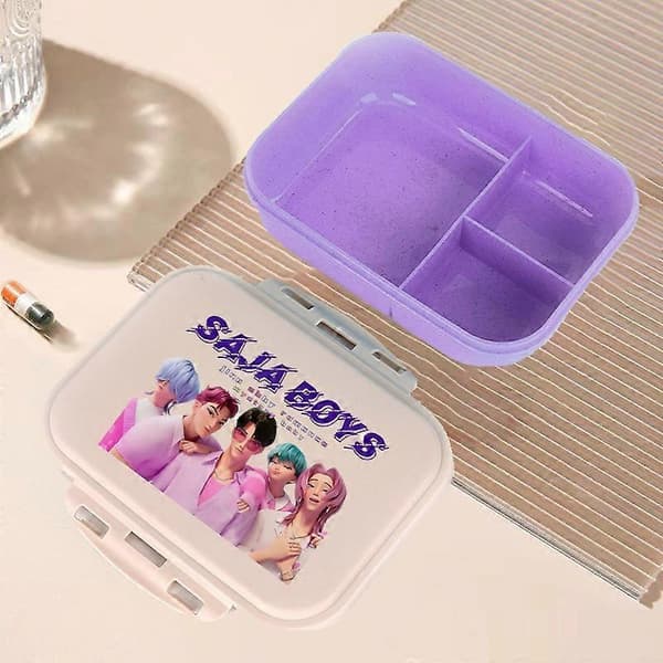 K-Pop Devil Hunter Bento Box för Barn - Lunchlåda med Stor Kapacitet LMNT15