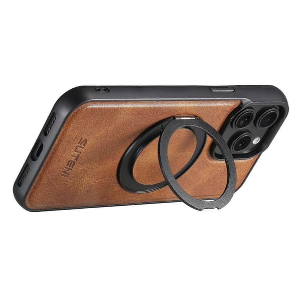 Kompatibel med iPhone 12 6.1 tommer telefondeksel -lingling} Multicolor Brown