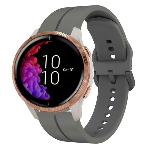 Silikonarmband för Garmin Venu-lingling} Dark Grey