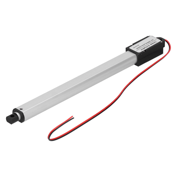 Linjär Aktuator 12V 150mm Inbyggd Gränslägesbrytare Brusreducering Kortslutningsskydd Mini Elektrisk Linjär Aktuator 15mm/s-50N 0.2