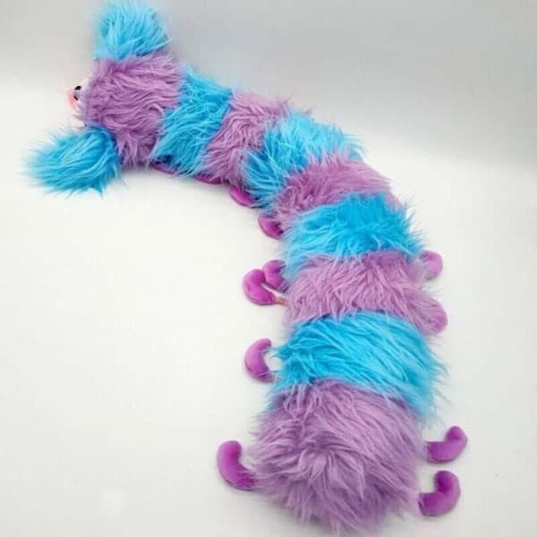40 cm pehmolelu, täytetty toukka pehmolelu, lasten lahja