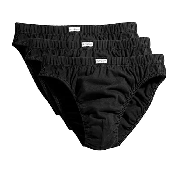 Klassiska boxershorts för män (3-pack) Svart 2XL