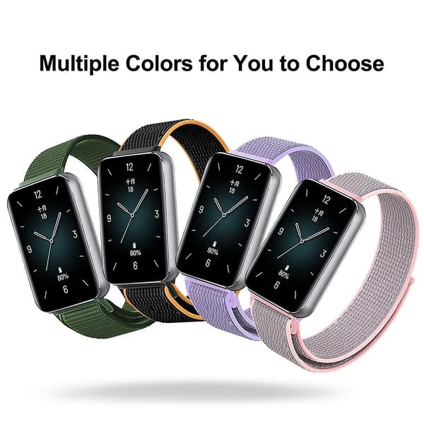 Bästsäljande Nylon Loop Armband Kompatibelt med Honor Band 9