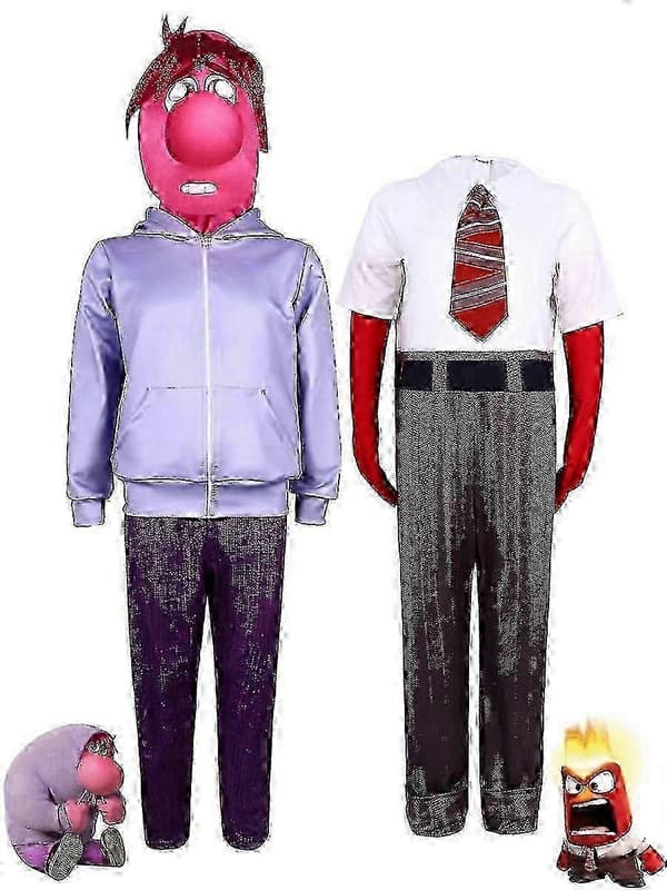 Inderst Inde 2 Cosplay Kostume Festlig Udklædningssæt Jumpsuit Bodysuit-lingling} 100 Sadness