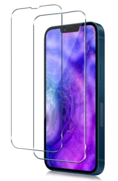Kompatibel med iPhone 16e skärmskydd i härdat glas - 2-pack 50