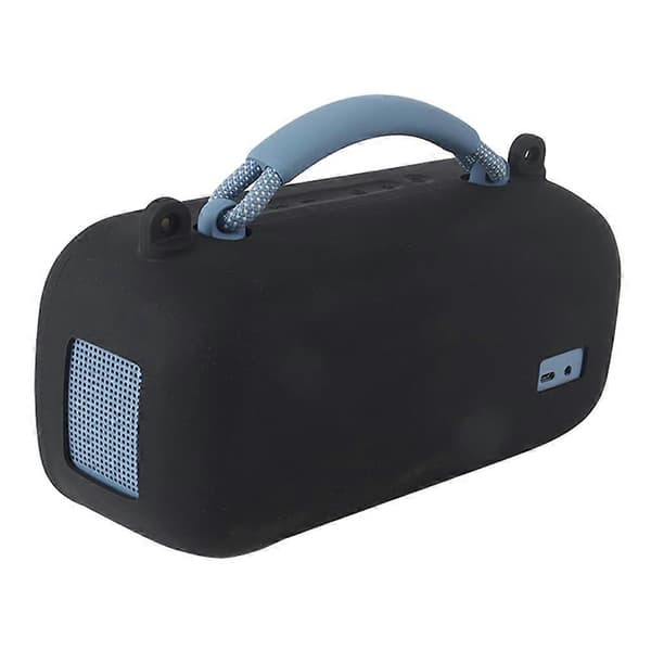 Kompatibel med Bose SoundLink Max Silikonfodral Bluetooth-högtalare Anti-rep Skyddande Hölje-lingling} Multicolor Black