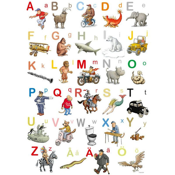 Jan Lööfs ABC Plakat 1