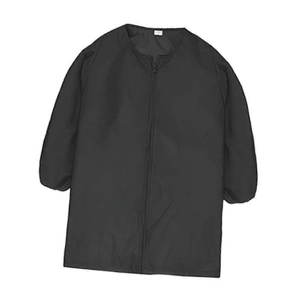 Kunstneriske håndlagde forklær, barneklær, glidelås foran, lett, multifunksjonelle vanntette kunstneriske arbeidsforklær. S (Height 85-100cm)