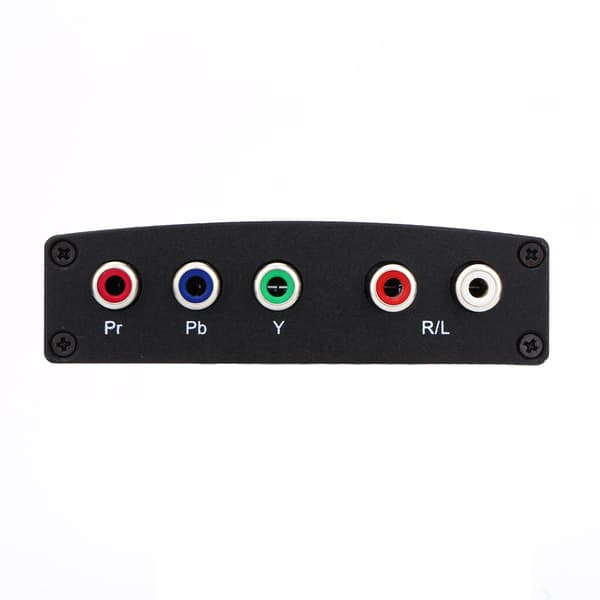 TV komponentvideo RGB YPBPR til HDMI + LR konverter adapter