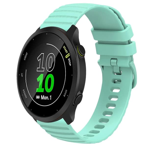 Silikonarmband för Garmin Forerunner 158-lingling} Teal