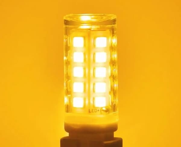G9 LED-pære 5W – Varmhvitt lys – 10-pakning