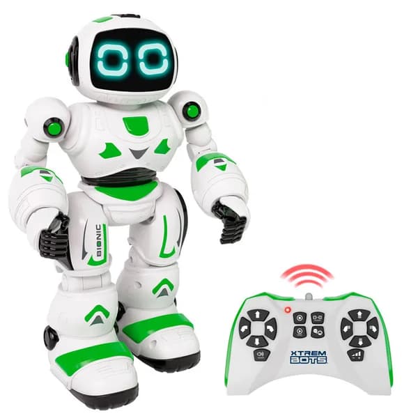 Bionisk robotleke - Programmerbar - 2 bevegelsesmoduser - med lyd- og lyseffekter