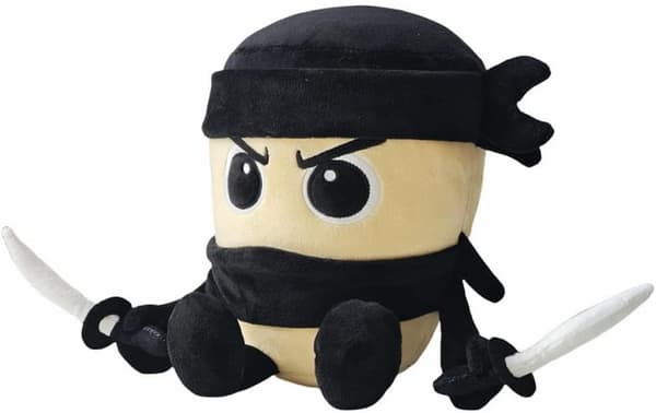Mjukdjur, 25 cm Cappuccino Assassin plyschkudde