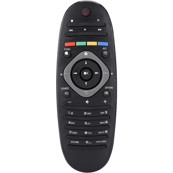 Hot 2025 Erstatningsfjernkontroll TV Universell kontroll for Philips TV Original Philips fjernkontroll Philips KVALITETSMATERIALE