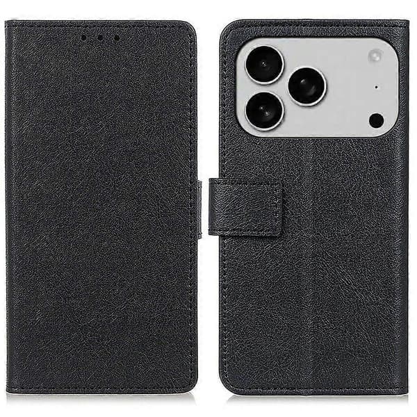 Kompatibel med iPhone 17 Pro Case PU Læder Stand Wallet Telefon Cover-lingling}