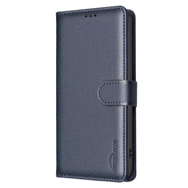 Litchi Textur RFID PU Fodral-lingling} Blue iPhone 17 Pro