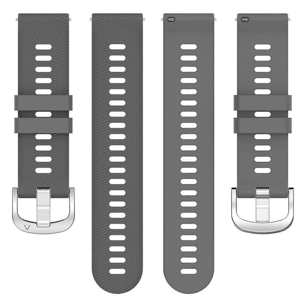 Silikonklokkereim for Garmin Forerunner255S-lingling} Dark Gray