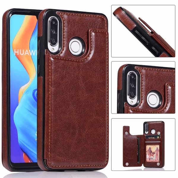 Yhteensopiva Huawei P30 Lite - Puhelinkotelo SIM-korttipaikalla Blå