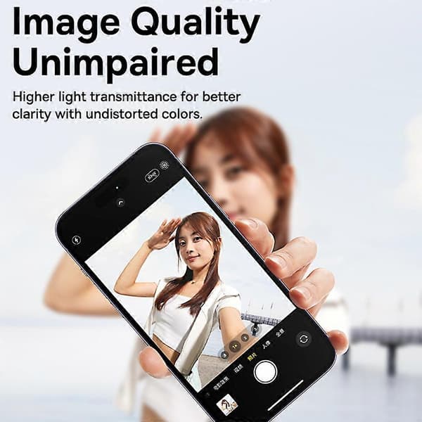 Kompatibel med iPhone 15 Pro Kameralinsskydd - lingling}