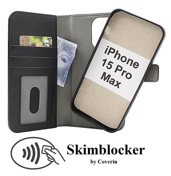 Magnetisk beskyttelsesetui kompatibelt med iPhone 15 Pro Max