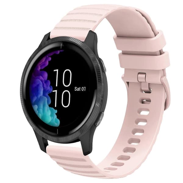 Silikoninen kellon ranneke Garmin Venu-linglingille} Pink