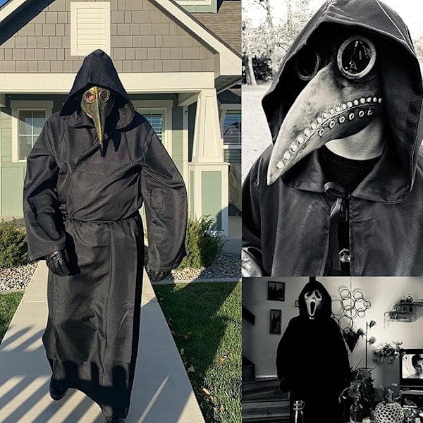 Het 2025 GraduationMall Sith-dräkt för vuxna Halloween Jedi Huvudstycke Mantel Riddare Darth Sidious Star Wars Cosplay Kostym XXL