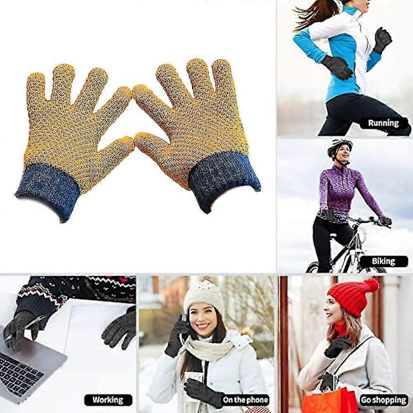 Vinter Varm Blød Komfortabel Elastisk Manchet Til Kvinder-lingling} style 1