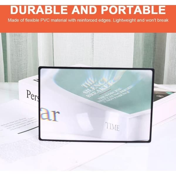 3X (300%) Rektangulært Forstørrelsesglass 4.70