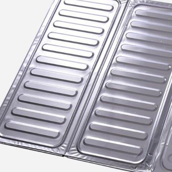 Stänkskydd för spis - 2-pack aluminium