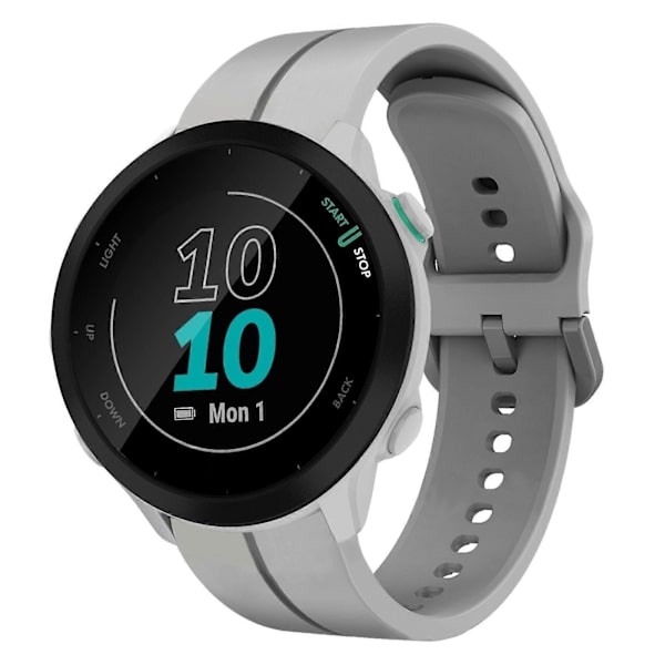 Silikone Urrem Til Garmin Forerunner 55-lingling} Grey