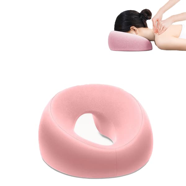 Kasvohierontatyyny, niskatuki sänkyyn pink