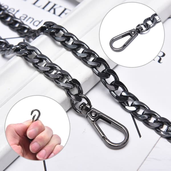 DIY Wallet Strap Chain Replacement Gold