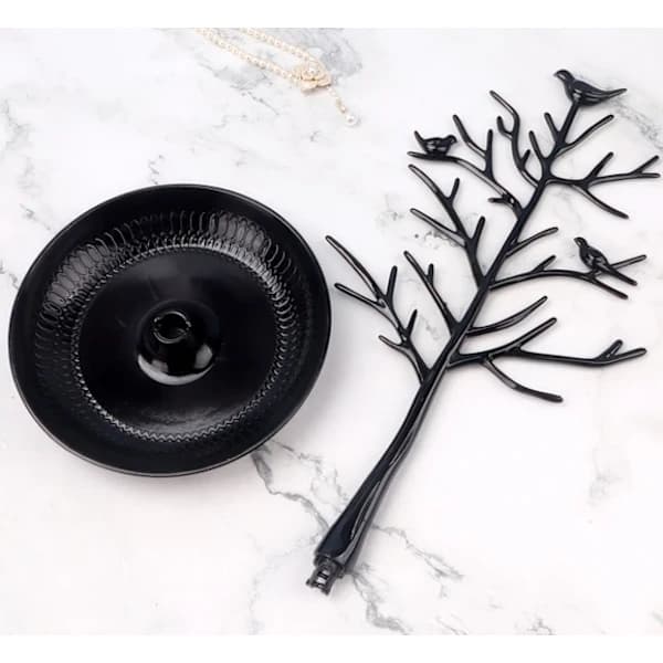 Creative Tree-Shaped Jewelry Stand for Earrings, Necklaces, and Accessories.