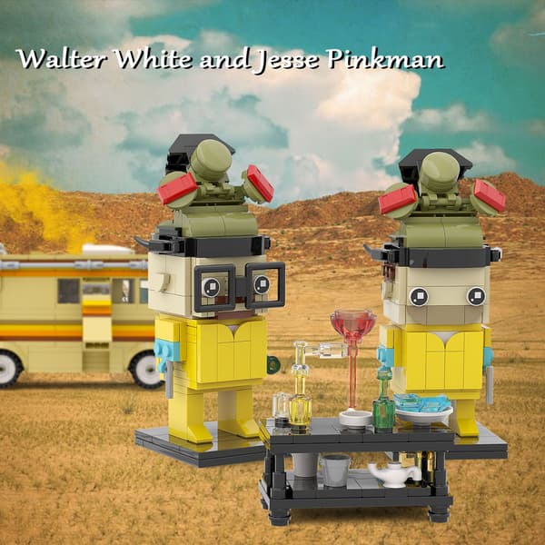 Breaking Bad rakennuspalikkasarja - Walter & Jesse BrickHeadz -laboratorio