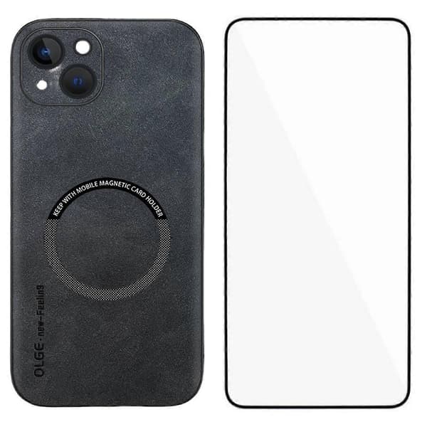 Yhteensopiva iPhone 15 -puhelinkuoren kanssa -lingling} Multicolor Black