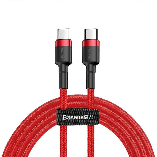 BASEUS Cafule 1m Kompatibel med iPhone 15 Serie Type C PD2.0 60W Lynopladningsdatakabel (20V 3A)-lingling}