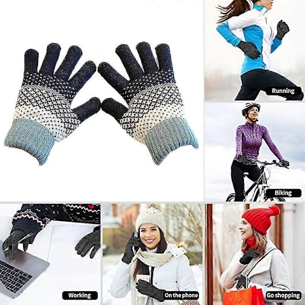 Vinter Varm Blød Komfortabel Elastisk Manchet Til Kvinder-lingling} style 3