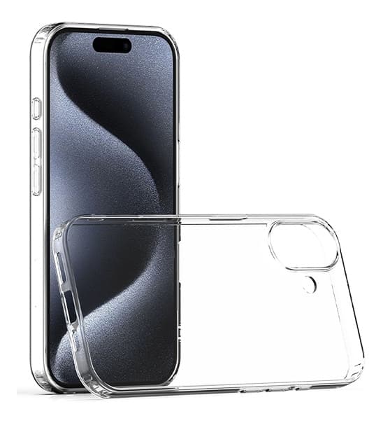 Kompatibel med iPhone 17 transparent telefoncover 30