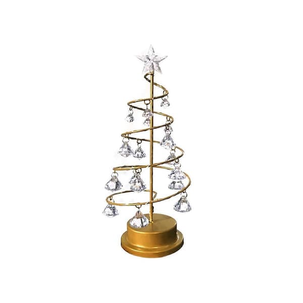 Julemetallkrystall juletrelampe S-lingling}