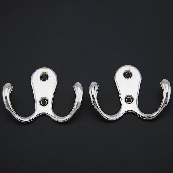 Retro dubbla lager galgar (2-pack, silver, liten storlek)