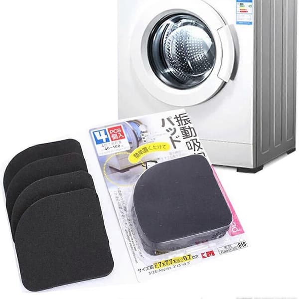 4-pack vibrationsdämpande dynor för tvättmaskin