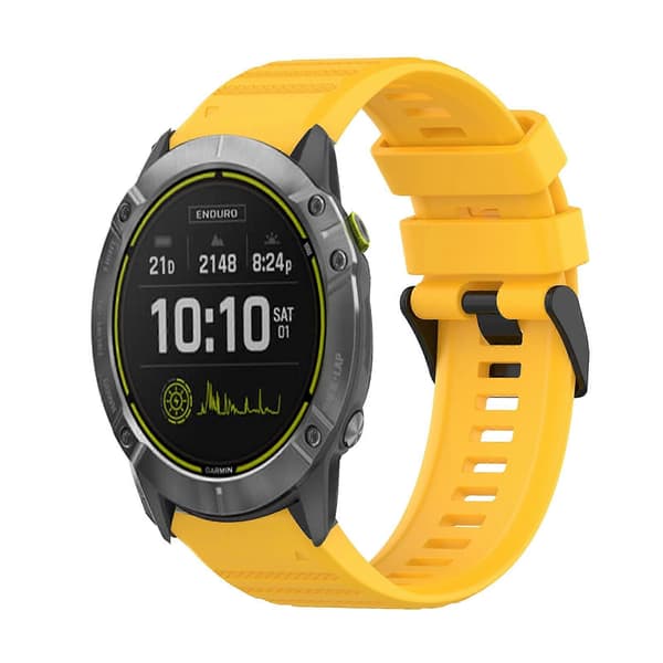 Silikone Urrem Til Garmin Enduro-lingling} Yellow