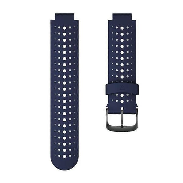 Kompatibel med Garmin Forerunner 220 Silikone Urrem - lingling} Blue White