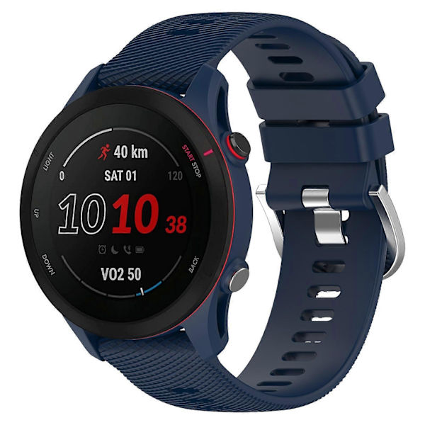 Silikone Urrem Til Garmin Forerunner255S-lingling} Midnight Blue