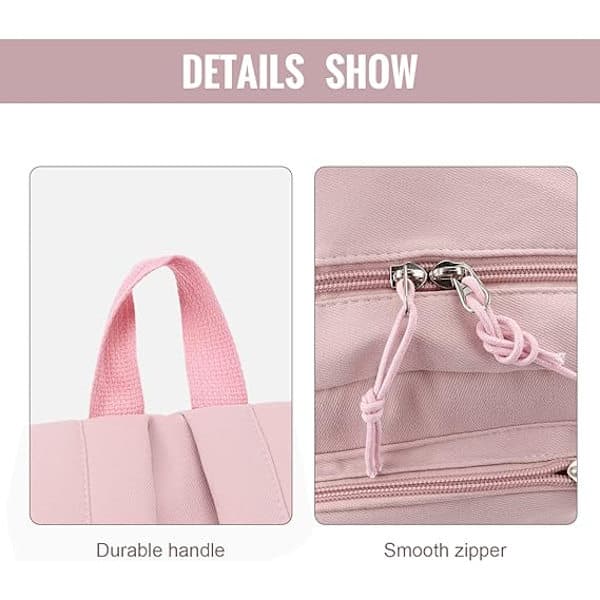 Söpö tyttöjen reppu, ompelusarjalla ja tarvikkeilla, vaaleanpunainen. Pink