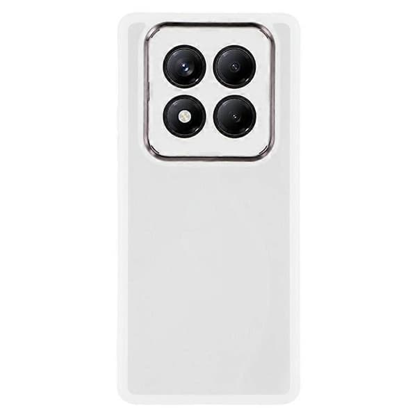 Kompatibel med Xiaomi Redmi Note 14 Pro 4G telefondeksel - lingling} Multicolor White