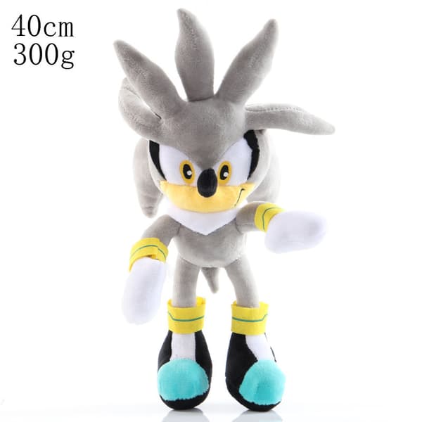 Silver Sonic pehmolelu pehmeä nukke pehmolelu lasten lahja